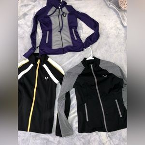 Bundle of True religion activewear track jacket XS